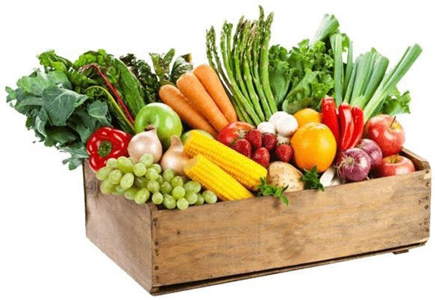 Basket Of Vegetables